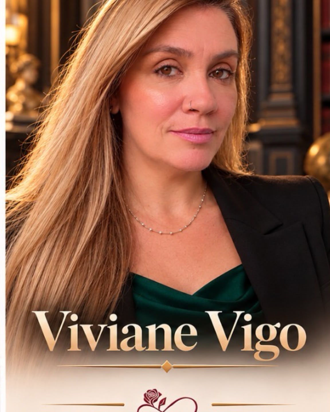 Retrato de Viviane Vigo
